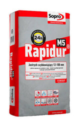Zaprawa szybkowiążąca do jastrychów RapidurM5 25kg