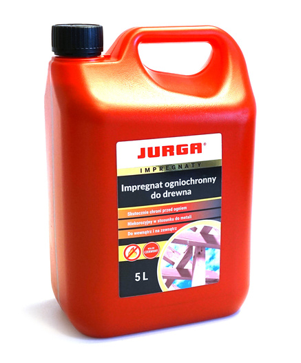 Ogniochronny impregnat do drewna - JURGA - 5L