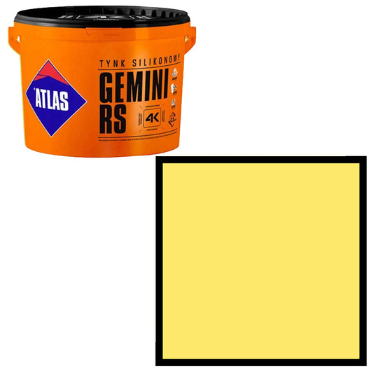 Tynk silikonowy Gemini RS 25kg Atlas SAH 0209