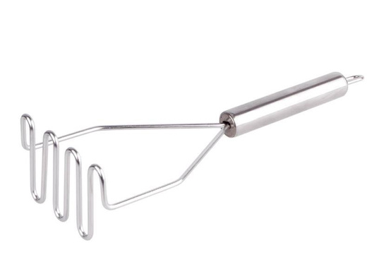 Tłuczek do ziemniaków stalowy 25cm