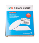 Okrągły plafon podtynkowy 6W 3000K fi12cm