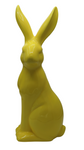 Figurka Królik ceramiczny wysoki żółty 41,5 cm