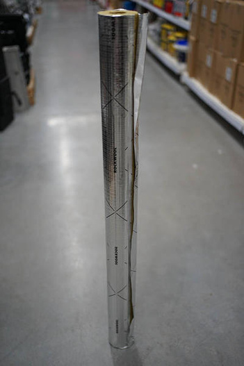 Otulina ROCKWOOL wełna 35/20 ROCKWOOL 800 ALU MB