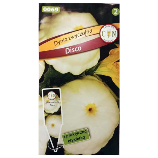 Nasiona dynia Patison Disco 2g wczesna