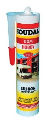 Silikon Uniwersalny Biały Soudal 280ml