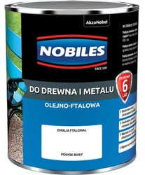 Farba do drewna i metalu 0,7l biały Ftalonal