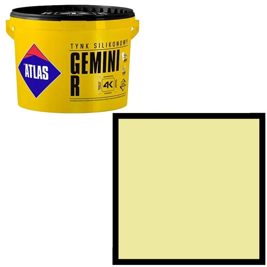 Tynk silikonowy Gemini R 25kg Atlas SAH 0200