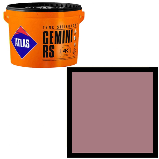 Tynk silikonowy Gemini RS 25kg Atlas SAH 0322