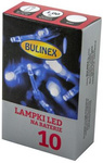 Lampki LED 1m białe 10 na baterie