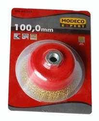 Szczotka doczołowa do szlifierki 100mm MODECO