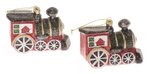 Bombki lokomotywy 2 sztuki 8,5x10cm