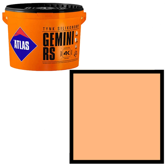 Tynk silikonowy Gemini RS 25kg Atlas SAH 0059