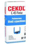 Gładź szpachlowa Cekol C-45 Finisz 20kg