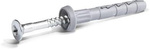 Kołek do wbijania z kołnierzem 6x40mm 500sztuk