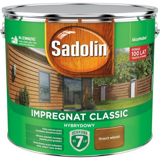 Impregnat Classic HP Sadolin 9l Orzech włoski