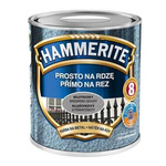Farba Hammerite na rdzę 2,5l Srebrnoszary młotkowy