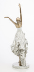 Figurka Kobieta tańcząca balet w białej sukni 48,5cm