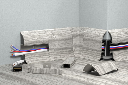 Listwa przypodłogowa Dąb Jasny Matowa 2,2m Cezar