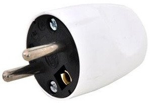 Wtyczka prosta z uziemieniem 16A W-131