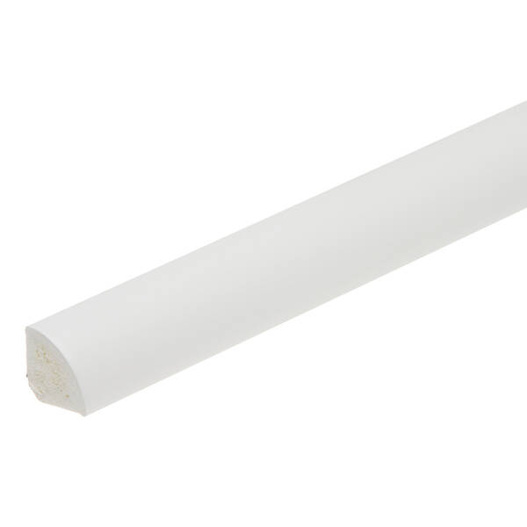 Listwa wykończeniowa ćwierćwałek 2500x18x18mm Biała