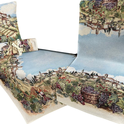 Bieżnik na stół EDEN Toskania 45x140cm Chenille 