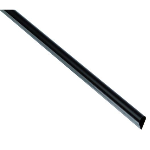 Profil zaciskowy, PVC Czarny 1000x15x0,9mm