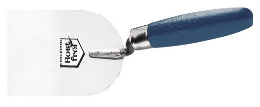 Kielnia półokrągła sztukatorska nierdzewna 100 mm