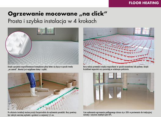 Knauf Expert Floor Heating 3cm Styropian 24,64 m2
