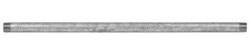 Rura dwustronnie gwintowana 1/2"x300mm ocynk 