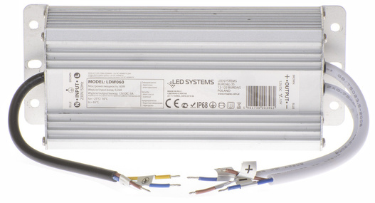 Zasilacz elektroniczny led 12V-DC 60W