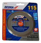 Tarcza diamentowa ciągła do cięcia 115mm DEDRA