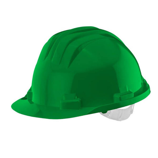 Kask ochronny zielony