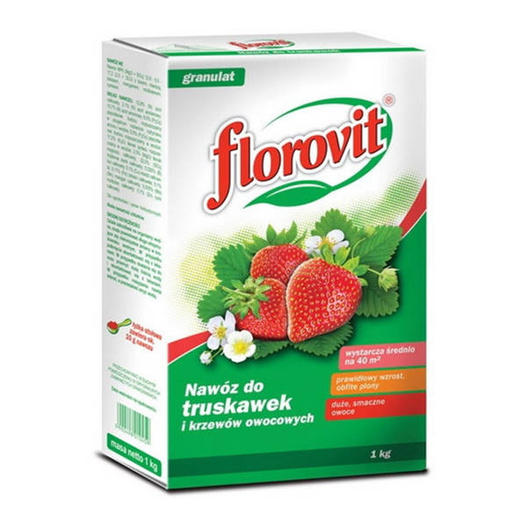 Florovit nawóz do truskawek i owoców karton 1kg