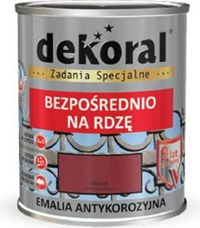 Dekoral Emalia Antykorozyjna Mahoń 0,65L Połysk