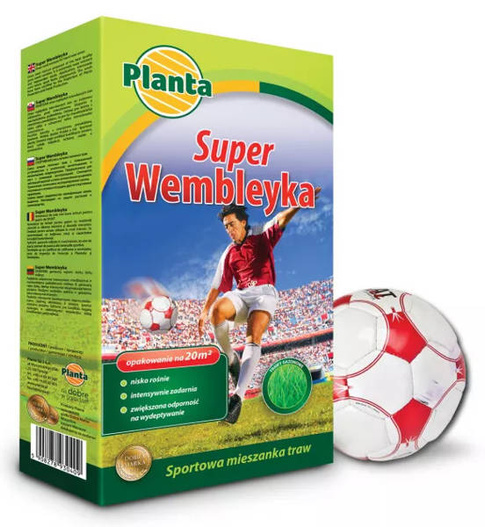 Nasiona traw Super Wembleyka 0,9 kg Planta