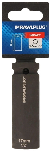 Nasadka udarowa Cr-Mo 13x78mm 1/2" Rawlplug