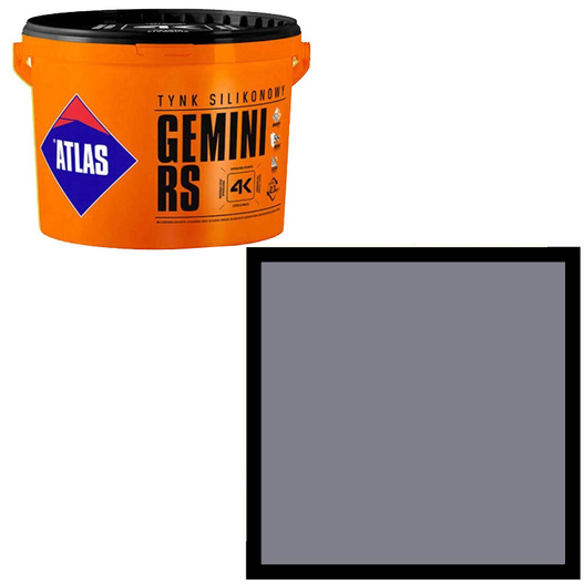 Tynk silikonowy Gemini RS 25kg Atlas SAH 0393
