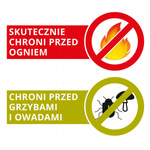 Ogniochronny impregnat do drewna - JURGA - 5L