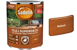 Olej Do Drewna Sadolin Superdeck Mahoń 0,75 L