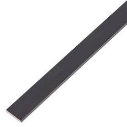Płaskownik aluminiowy anodowany Czarny 1000x30x2mm