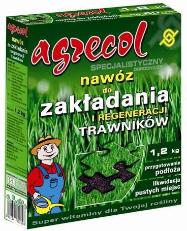 Nawóz do zakładania i regeneracji trawników 1,2 kg