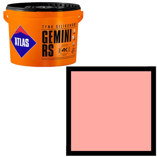 Tynk silikonowy Gemini RS 25kg Atlas SAH 0079