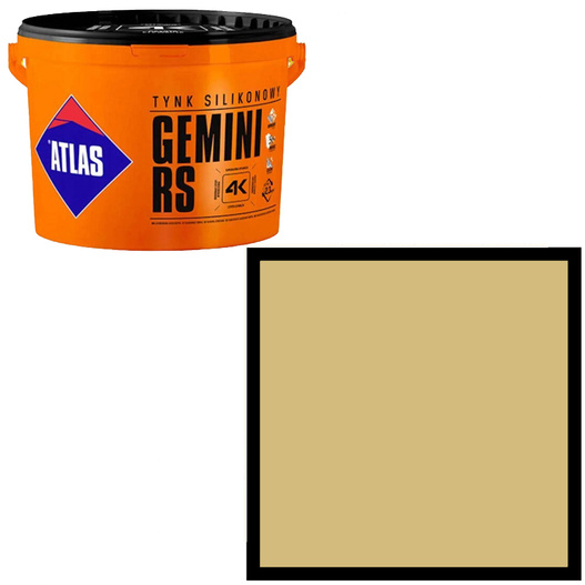 Tynk silikonowy Gemini RS 25kg Atlas SAH 0015