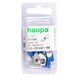 Końcówka oczkowa izolowana DIN 1.5-2,5 niebieska M6 260274/10 Haupa