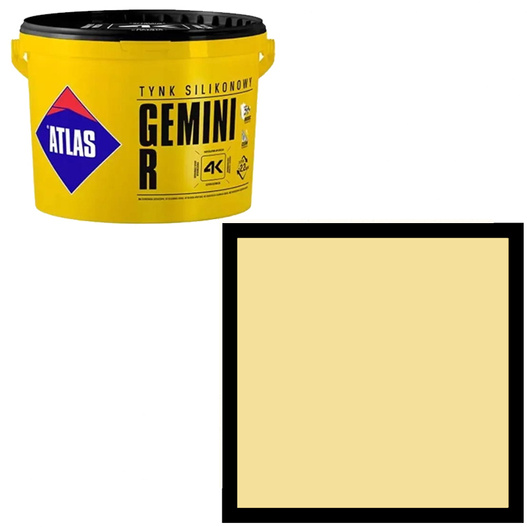 Tynk silikonowy Gemini R 25kg Atlas SAH 0226