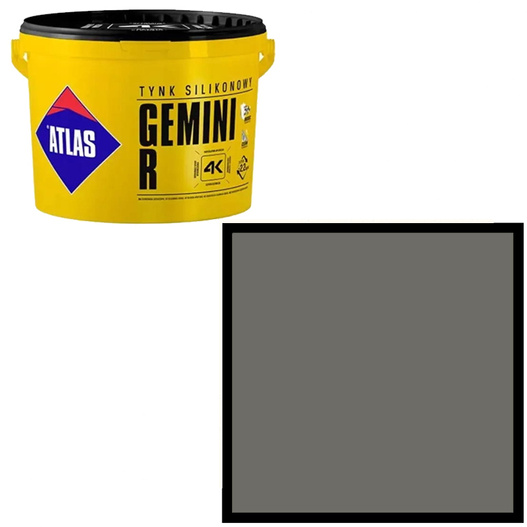 Tynk silikonowy Gemini R 25kg Atlas SAH 0379