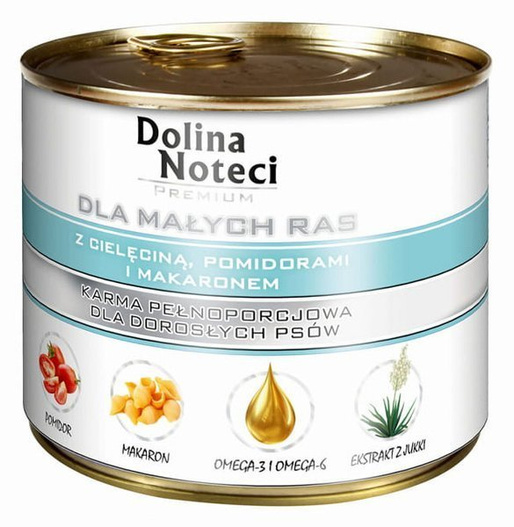 Karma dla małych psów Premium cielęcina 185g