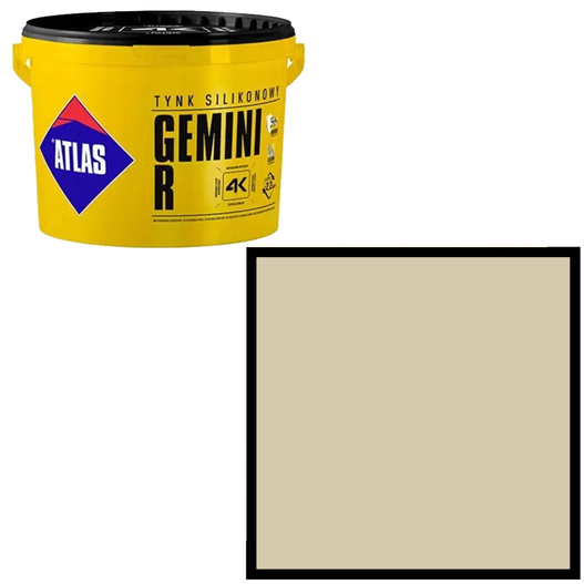 Tynk silikonowy Gemini R 25kg Atlas SAH 0023