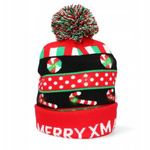 Czapka zimowa LED 25cm mix wzorów