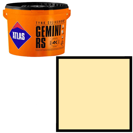 Tynk silikonowy Gemini RS 25kg Atlas SAH 0251